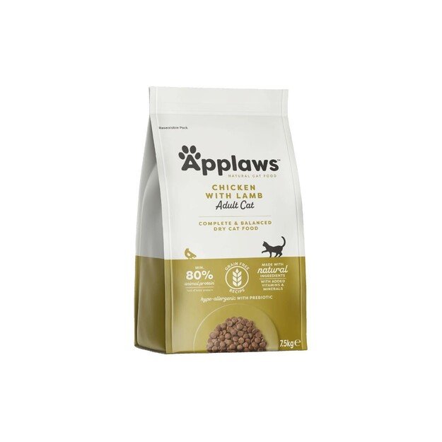 Applaws - Cat Food - Chicken & Lamb - 7,5 kg (174-076)