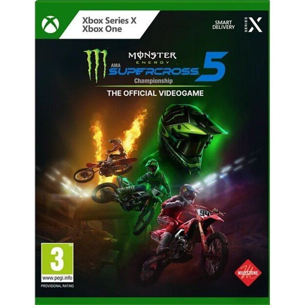 Monster Energy Supercross - The Official Videogame 5 (NL/FR)
      
        - Xbox Series X