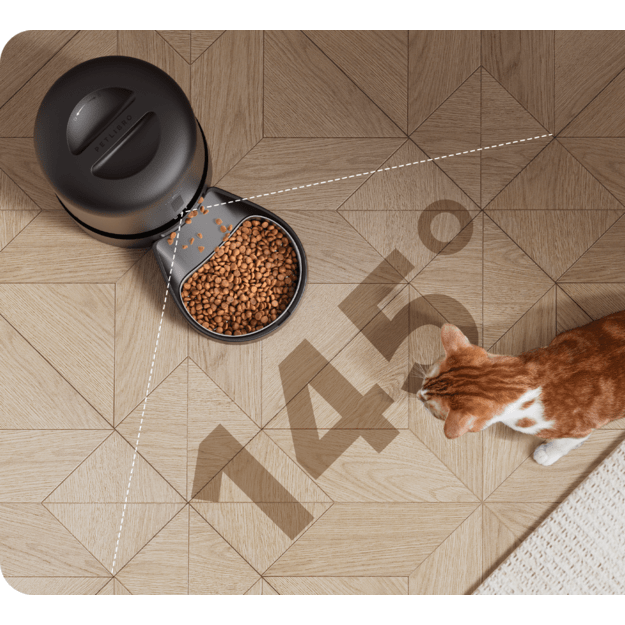 PetLibro - Automatic Cat Black Feeder with Camera  - (PL-AF203-94B)