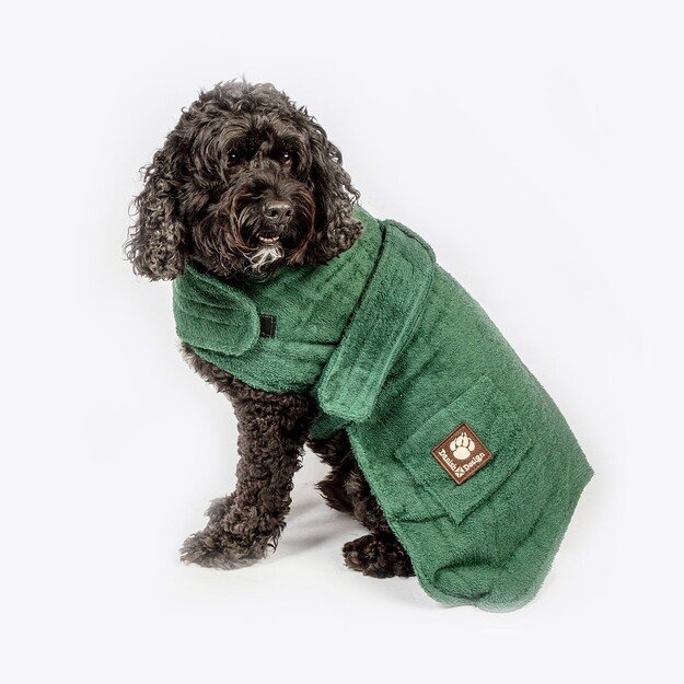 Danish design - Dog bath robe green 70cm - (D11270)