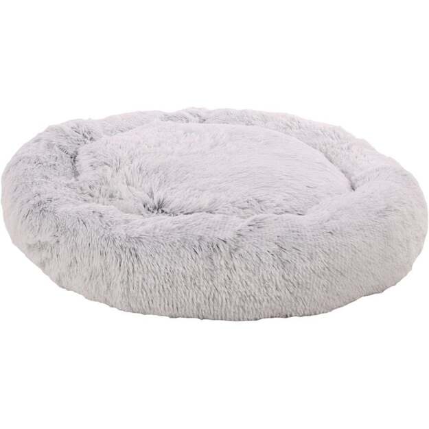 FLAMINGO - Dogbed Alba Round - White/Grey - 90cm