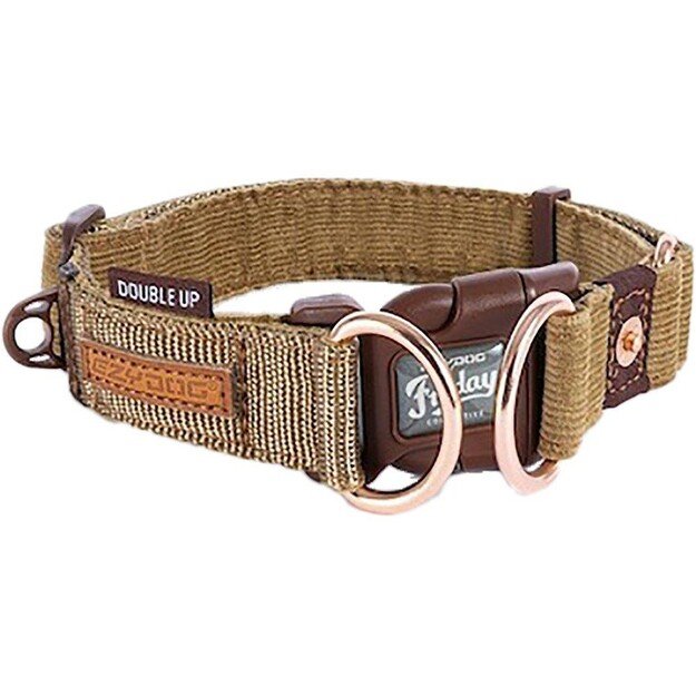 Ezydog - Collar Double Up Corduroy Xl 47-71 Cm - (605.0078)