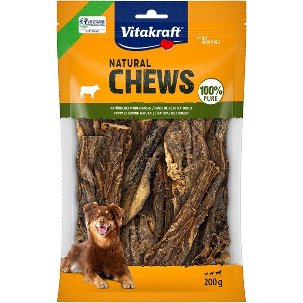 Vitakraft - NATURAL CHEWS tripe for dogs 200g (58285)