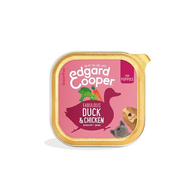 Edgard Cooper - Duck & Chicken Puppy Patee 300gr - (540700714763)