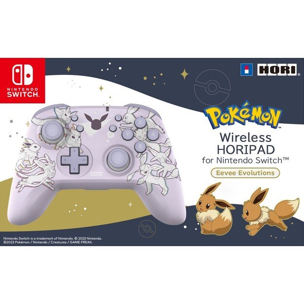 Hori Wireless HORIPAD (Eevee Evolutions)