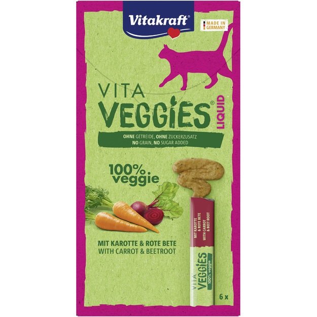 Vitakraft - Veggies Liquid Carrot 6x15g (58733)