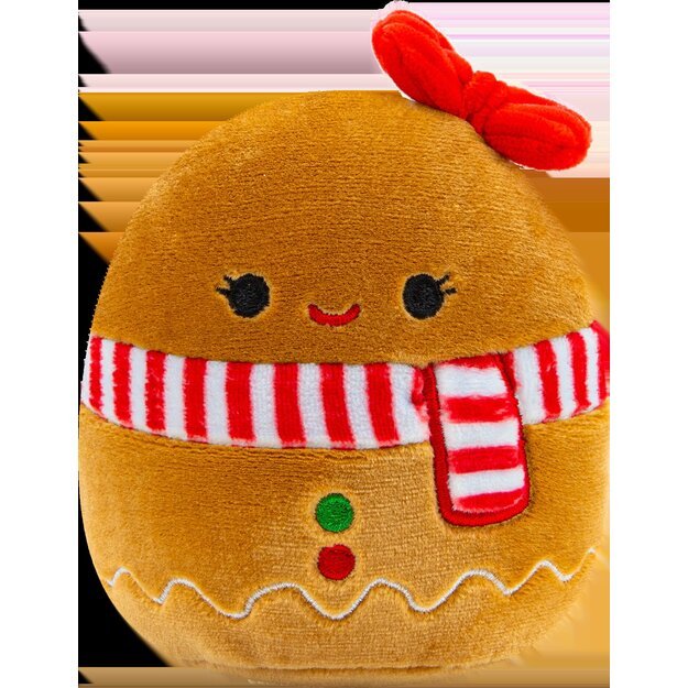 Suqishmallows - Squeaky Plush Dog Toy 9cm - Gina the Gingerbread (DIS0558)