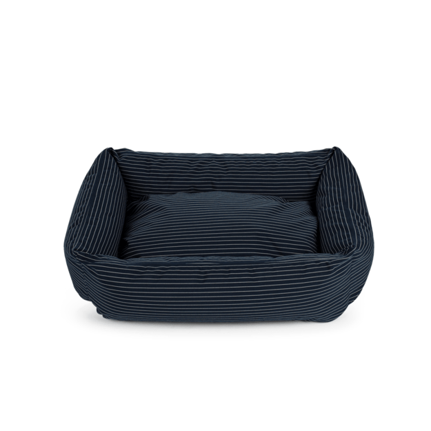 Fossflakes - PetBed Mini 50x45 Navy Pinstripe - (PET-BED-050-045-103)