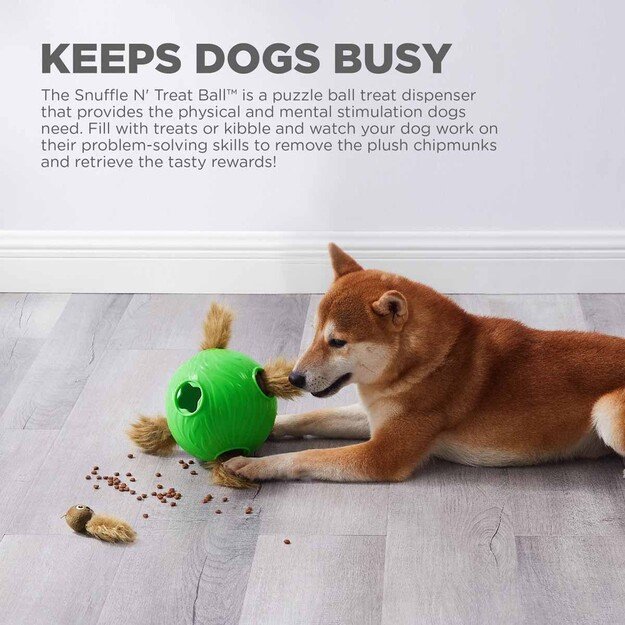 OUTWARD HOUND - Dog Snuffle N' Treat Ball - (635.1396)