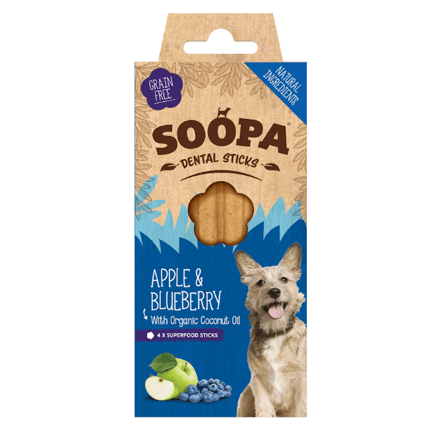 SOOPA - Dental Sticks Apple & Blueberry 100g - (SO921125)