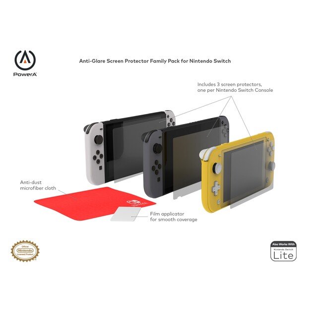 Anti-Glare Screen Protection Kit /Nintendo Switch