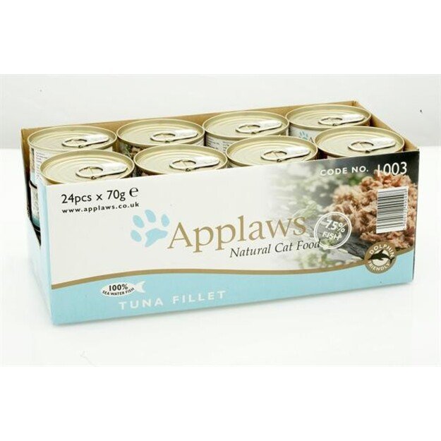 Applaws - 24 x Wet Cat Food 70 g - Tuna Fillet