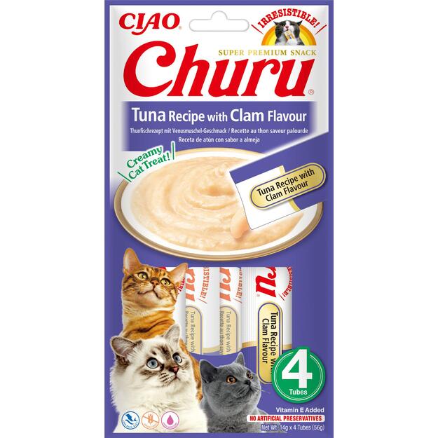 CHURU - Tuna With clam Flavour 4pcs- (798.5026)