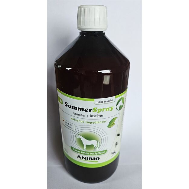 Anibio - Sommerspray for horses 1000ml refill bottle  - (95138)