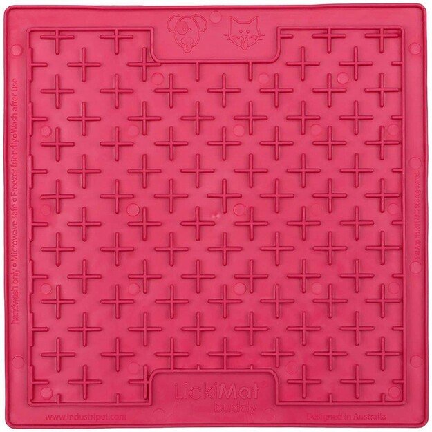 LICKIMAT - Cat Buddy Pink 20X20 - (785.5352)