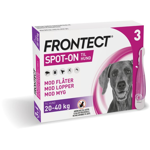 Frontect 3 x 4 ml for dog 20-40 kg - (300727)