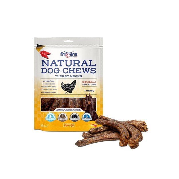 Frigera - Natural Dog Chews Turkey necks 250gr - (402285851772)