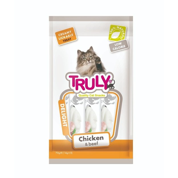 Truly - Cat Creamy Lickable Chicken & Beef 70g - (WP11376)