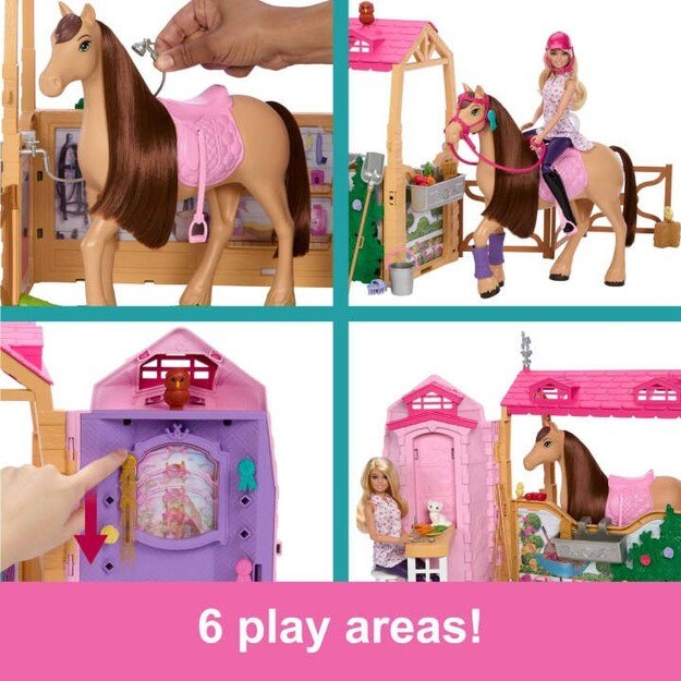 Barbie – The Great Horse Chase Ultimate Stable (HXJ44)