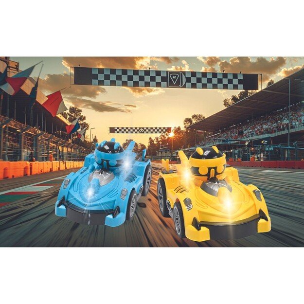 Lexibook - Crosslander® BUMPER – 2 Bumper cars w. 2 figures (RC2)