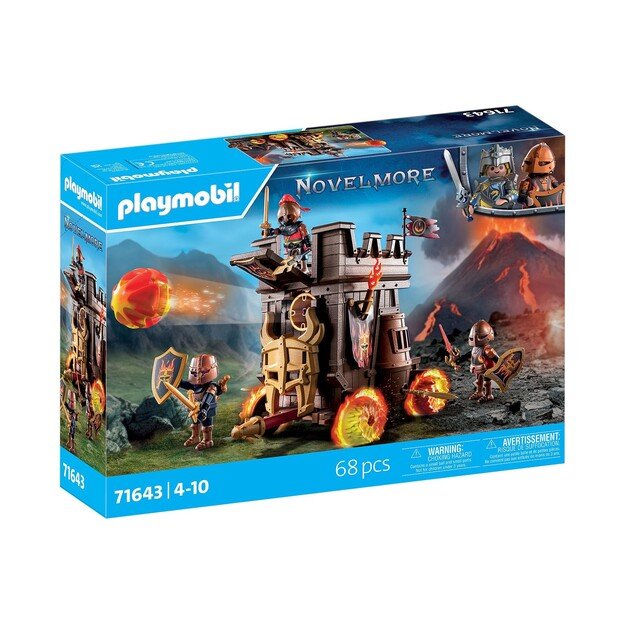 Playmobil - Battle wagon with fire cannon (71643)