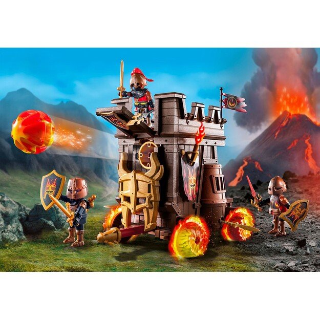 Playmobil - Battle wagon with fire cannon (71643)
