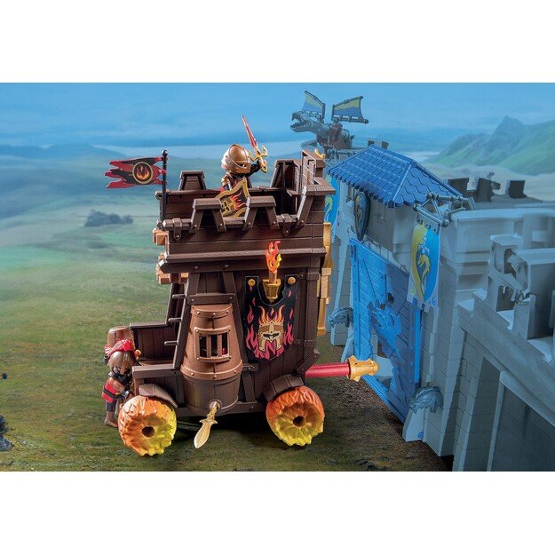 Playmobil - Battle wagon with fire cannon (71643)