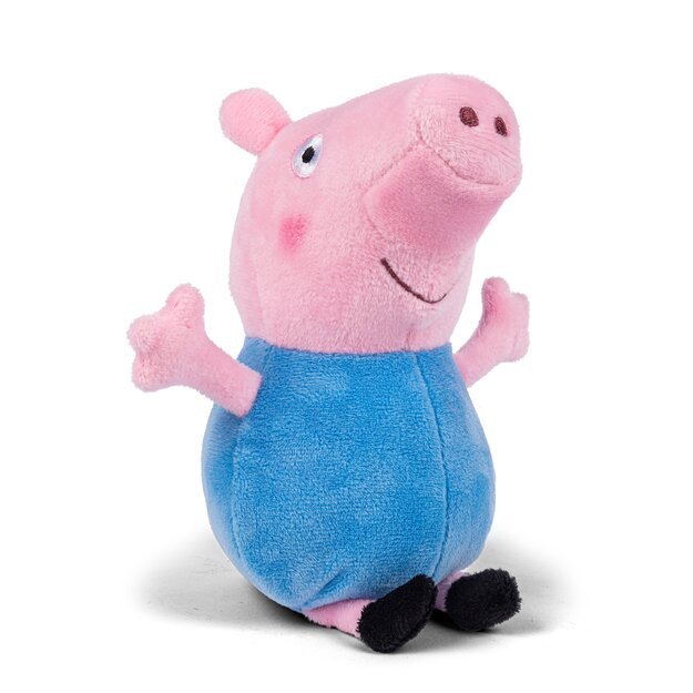 Peppa Pig - Plush 20 cm - George in blue shirt