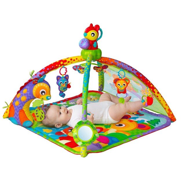 Playgro - Woodlands Music and Lights Projector Gym - (10186993)