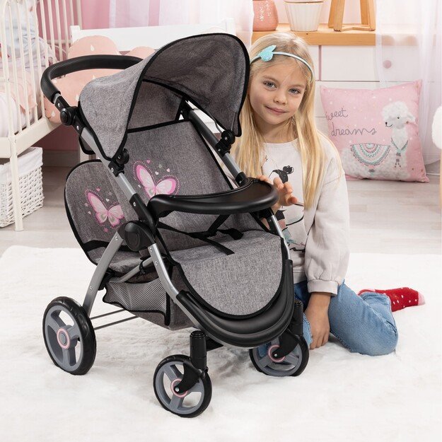 Bayer - Dolls Pram Twin Star (39433AA)