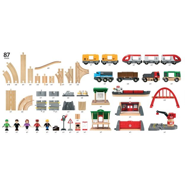 BRIO - Deluxe Railway Set (33052)