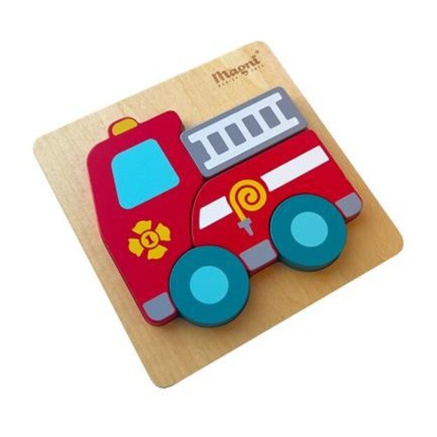 Magni - Firetruck/Rocket puzzle (3937)