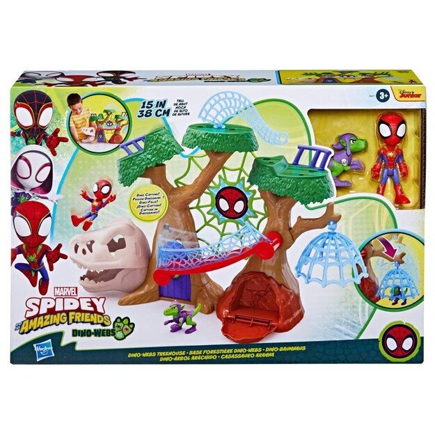 Spidey & his amazing friends - Dinowebs Treehouse (F9477)