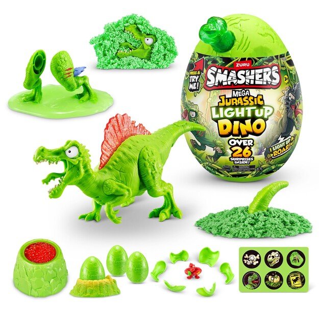 Smashers - Mega Jurassic Light up Dino (74108)