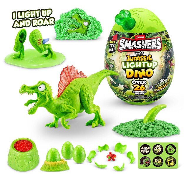 Smashers - Mega Jurassic Light up Dino (74108)