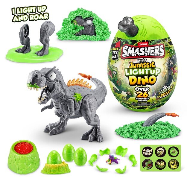 Smashers - Mega Jurassic Light up Dino (74108)