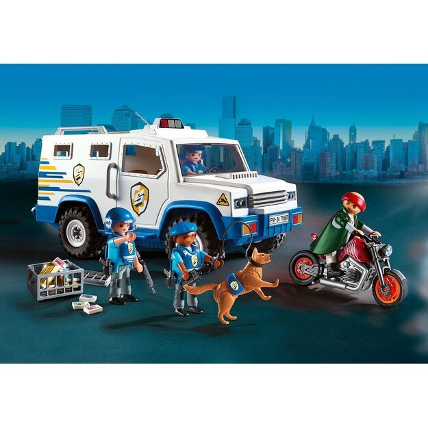 Playmobil - 50YR Police Money Transporter (71597)