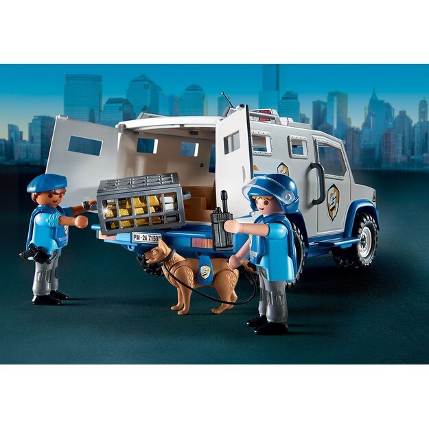 Playmobil - 50YR Police Money Transporter (71597)