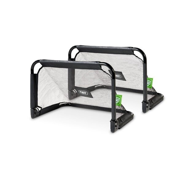 EXIT - Pico Steel Football Goal 90x60cm (set of 2) - Black (41.00.20.00)