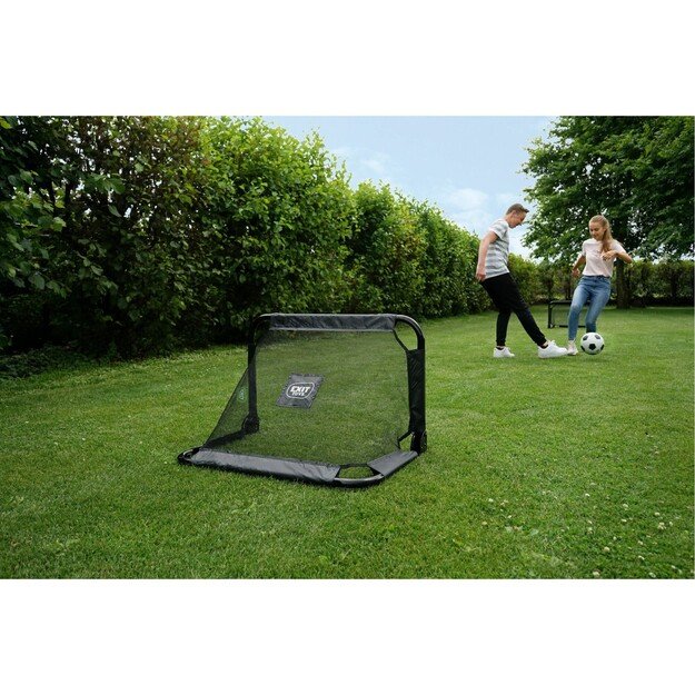 EXIT - Pico Steel Football Goal 90x60cm (set of 2) - Black (41.00.20.00)