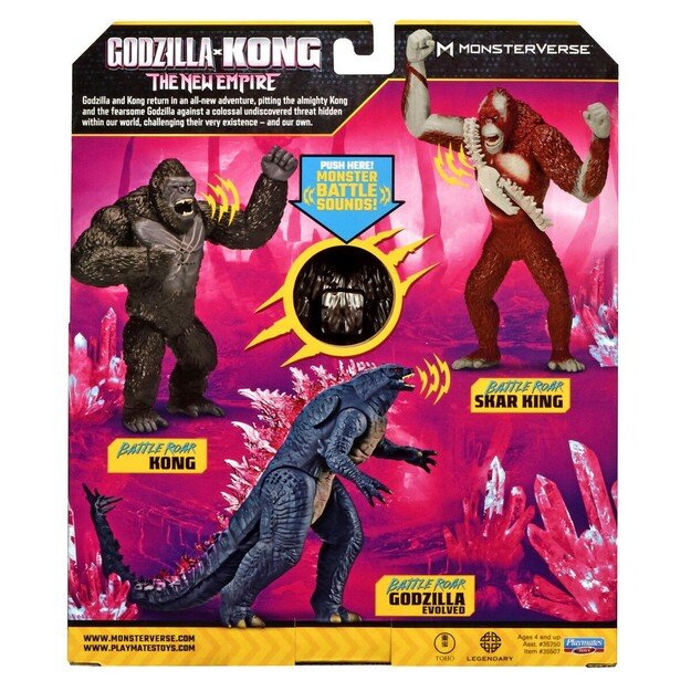 MonsterVerse - Deluxe Battle Roar Kong 17,5 cm (271-35507)