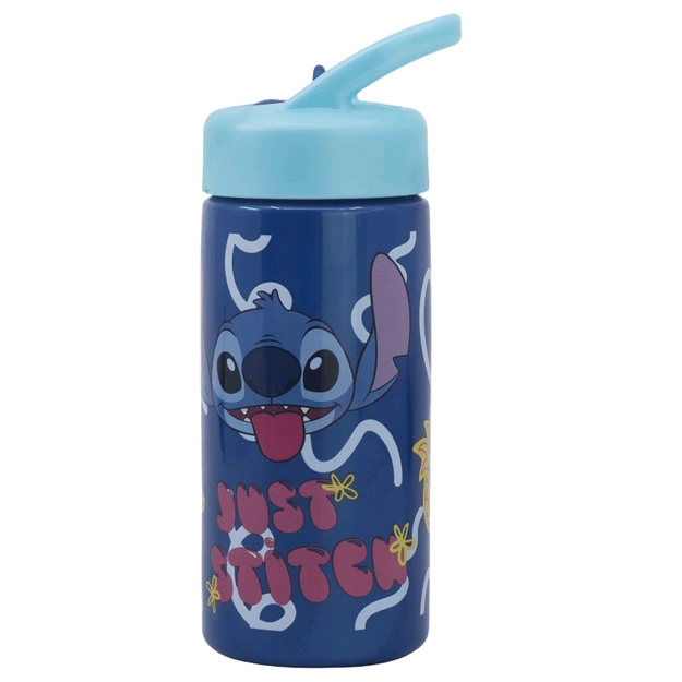 Stor - Sipper Water Bottle  410ml - Stitch (088808718-75031)