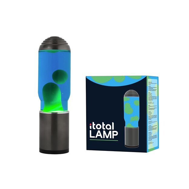 iTotal - Lamp ADA - Dark Grey Base, Blue Liquid and Green Wax (XL2194)