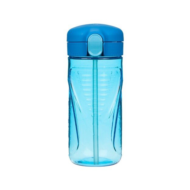 Sistema - 520ml Tritan Quick Flip Bottle - Blue