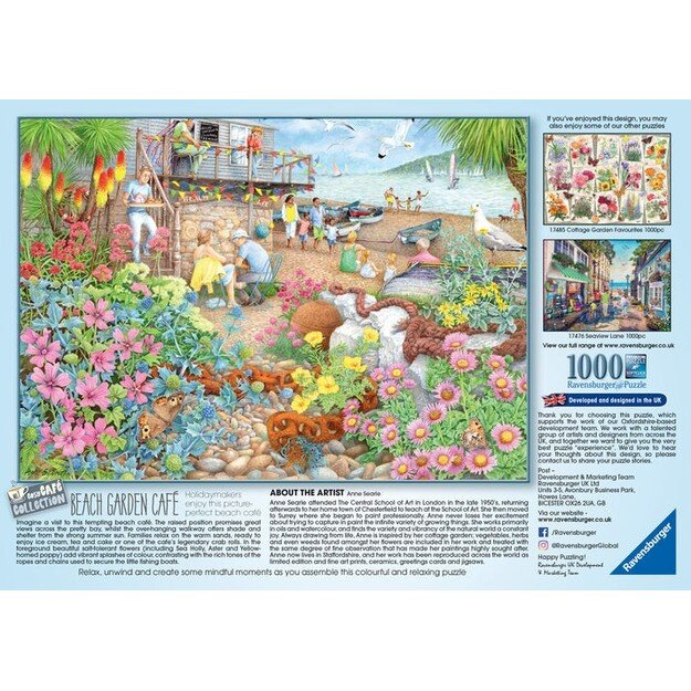 Ravensburger - Puzzle - Beach Garden Cafe 1000p (12000282)