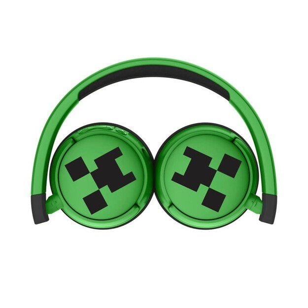 OTL - Bluetooth Headset w/Perental Control - Minecraft Green