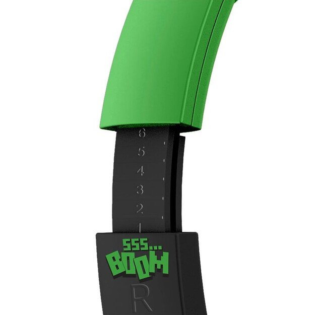 OTL - Bluetooth Headset w/Perental Control - Minecraft Green