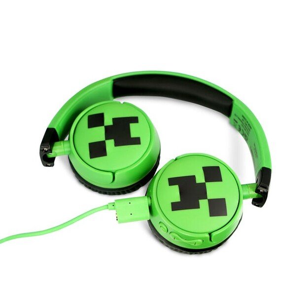 OTL - Bluetooth Headset w/Perental Control - Minecraft Green