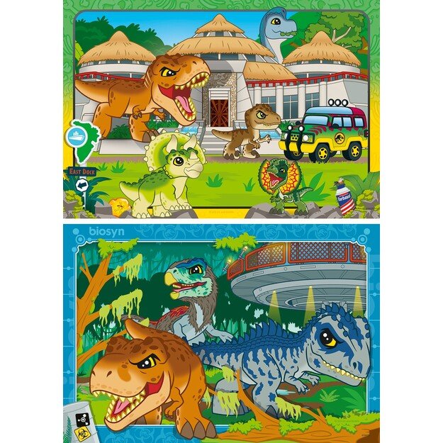 Ravensburger - Puzzle Jurassic World Explorers 3x49p (12001057)