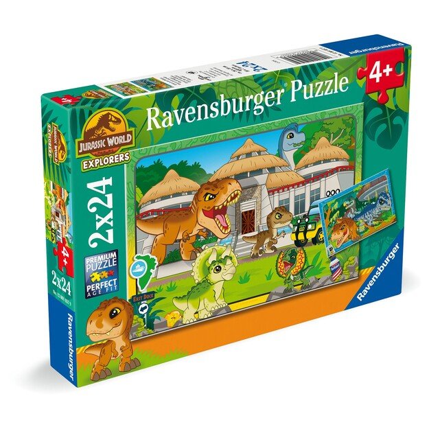 Ravensburger - Puzzle Jurassic World Explorers 3x49p (12001057)